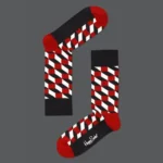 Ohuet puuvillasukat Happy Socks Optiset