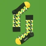 Ohuet puuvillasukat Happy Socks Optiset 3