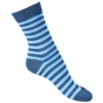 Ohuet puuvillasukat Tesema Raitasukat 4