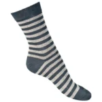 Ohuet puuvillasukat Tesema Raitasukat