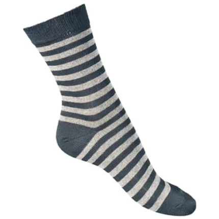 Ohuet puuvillasukat Tesema Raitasukat