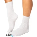 Kiristämättömät luomupuuvillasukat - Ribbineulos