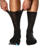 Kiristämättömät hopeamerinovillasukat - Image 5