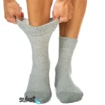 Kiristämättömät puuvillasukat - Mesh-neulos - Image 11