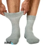 Kiristämättömät puuvillasukat - Mesh-neulos - Image 13