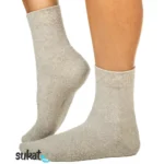 Kiristämättömät puuvillasukat - Mesh-neulos - Image 2