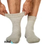 Kiristämättömät puuvillasukat - Mesh-neulos - Image 5