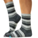 Kiristämättömät puuvillasukat - Raidat - Image 2