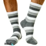 Kiristämättömät puuvillasukat - Raidat - Image 8