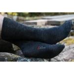 Kiristämättömät sukat - Tesema - Ohuet hopea-merinovillasukat - Image 3