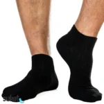 Lyhytvartiset bambusukat - 2 pr/pkt - Kaksikerrospohja - Image 5