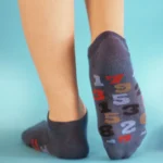 Lyhytvartiset puuvillasukat - 2 pr/pkt - Finnwear - Raitanumerot - Image 2