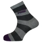 Ohuet puuvillasukat - 2 pr/pkt - Puma - Raita - Image 3